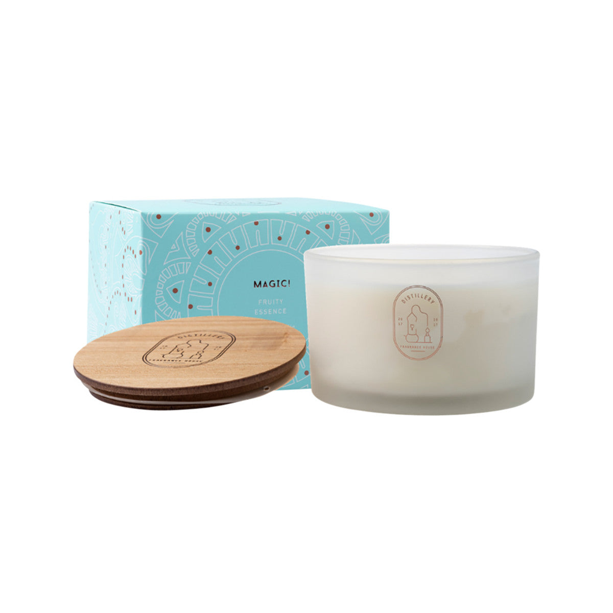 Premium Distillery Fragrance House Soy Candle - 450g Natural Fruity Essence for Home, Office & Spa Relaxation | Long-Lasting Aromatherapy Gift