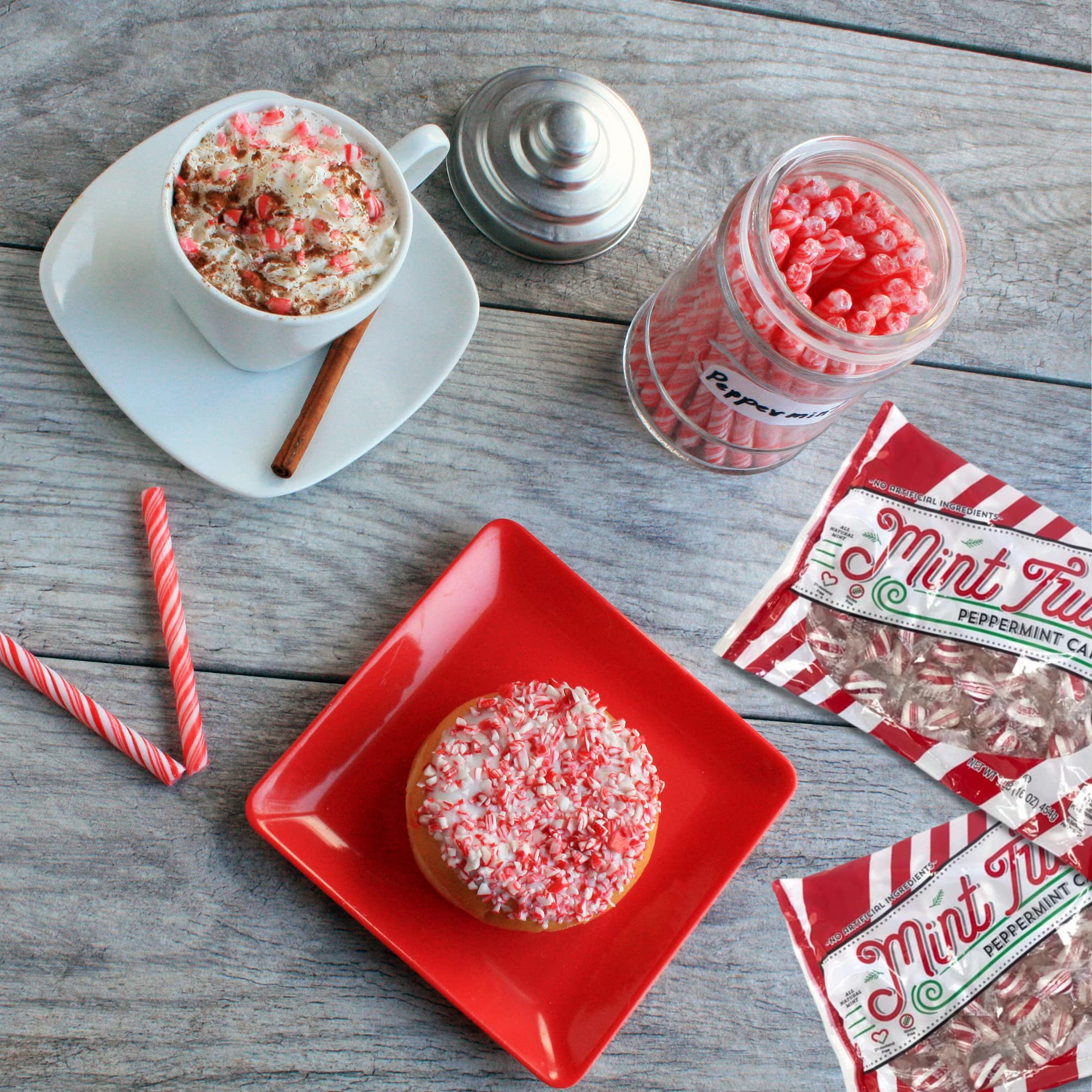 Soft Mints Bulk - Individually Wrapped Peppermint Candy for Fresh Breath | Old-Fashioned Melt in Mouth Mints | Perfect for Cupcake Toppers, Party Favors & Office Treats | Pack of 2