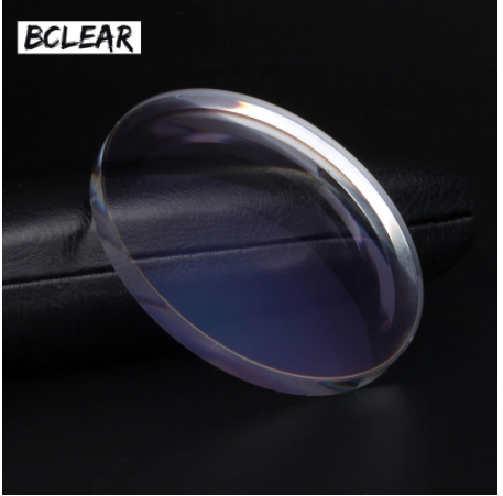 BCLEAR 1.61 High Index Aspheric Clear Lenses - Ultra Thin Lightweight Eyeglass Lenses for Myopia & Hyperopia Correction - Perfect for Reading, Driving, and Daily Wear