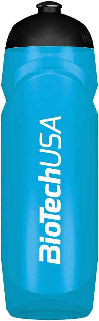 BioTechUSA 750ml Black Water Bottle - BPA Free, Leak Proof Sports & Gym Accessory for Fitness, Running, Hiking & Outdoor Activities