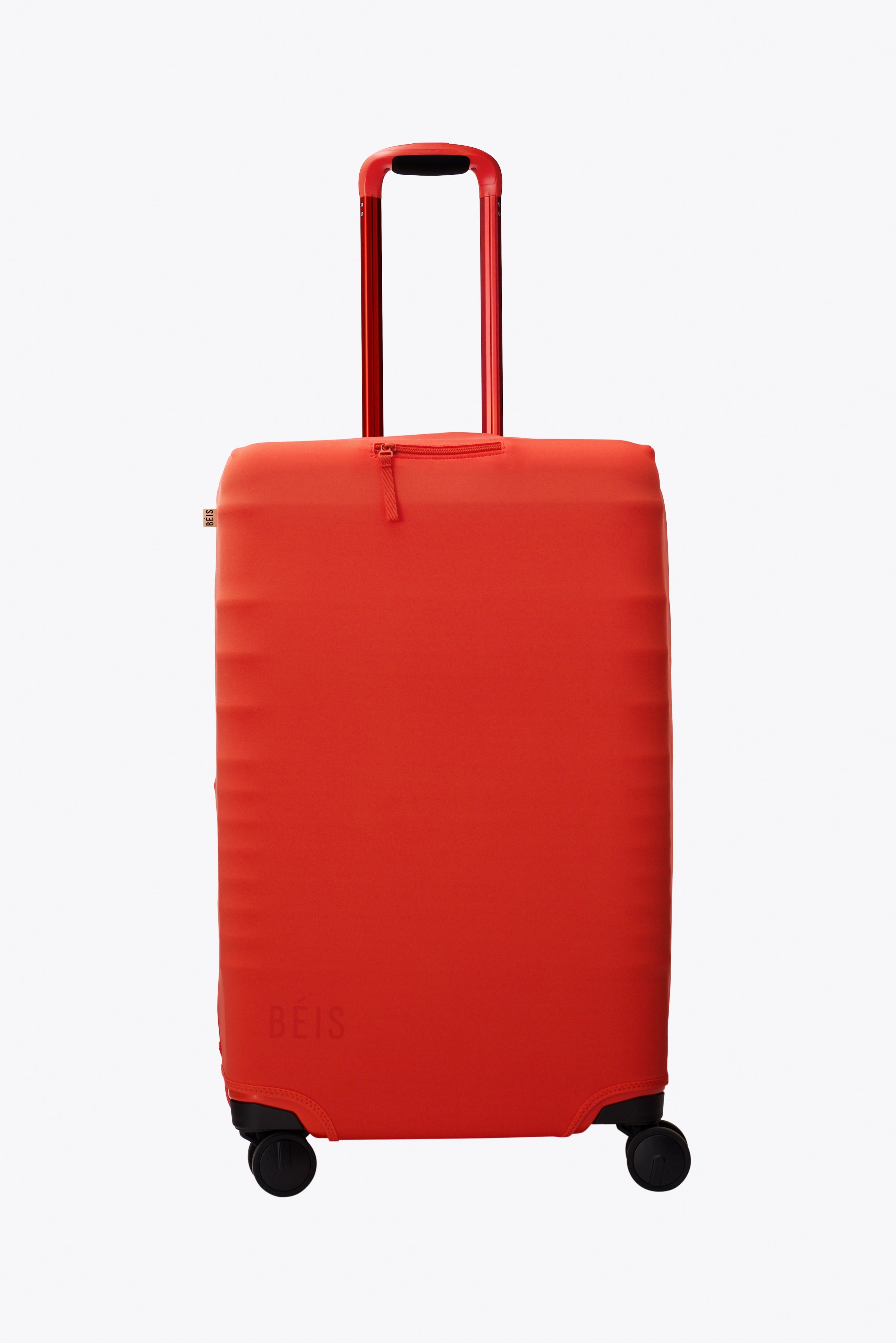 Flame Pattern Medium Check-In Luggage Cover - Waterproof Protective Suitcase Case for Travel - Perfect for Airplane, Cruise & Business Trips