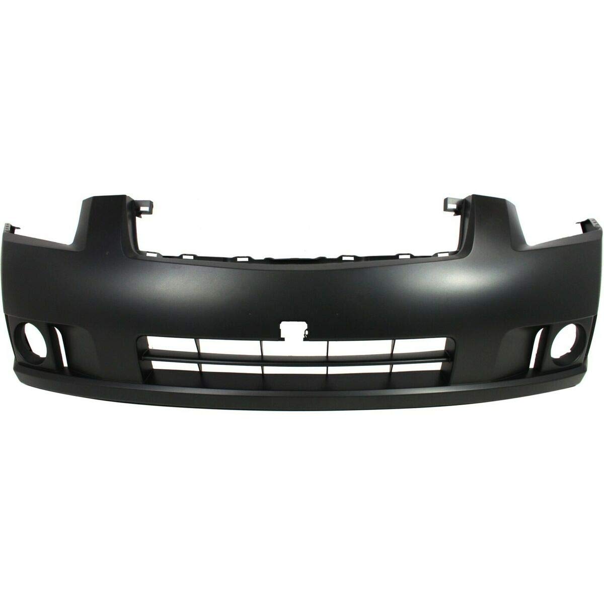 2007-2009 Nissan Sentra Bumper Cover with Fog Holes - Primed for Easy Painting | Perfect Fit Replacement