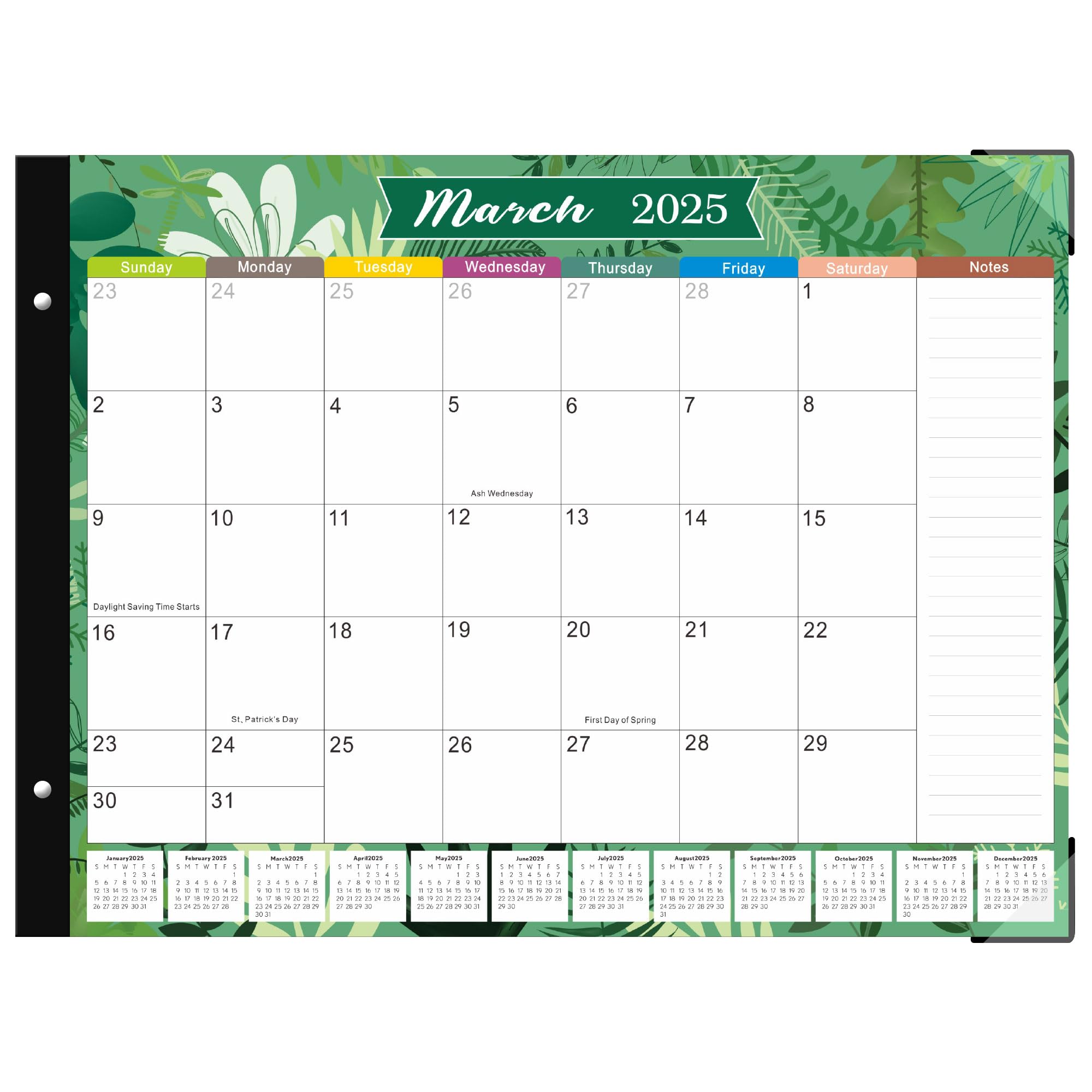 2025-2026 Large Desk Calendar - 22