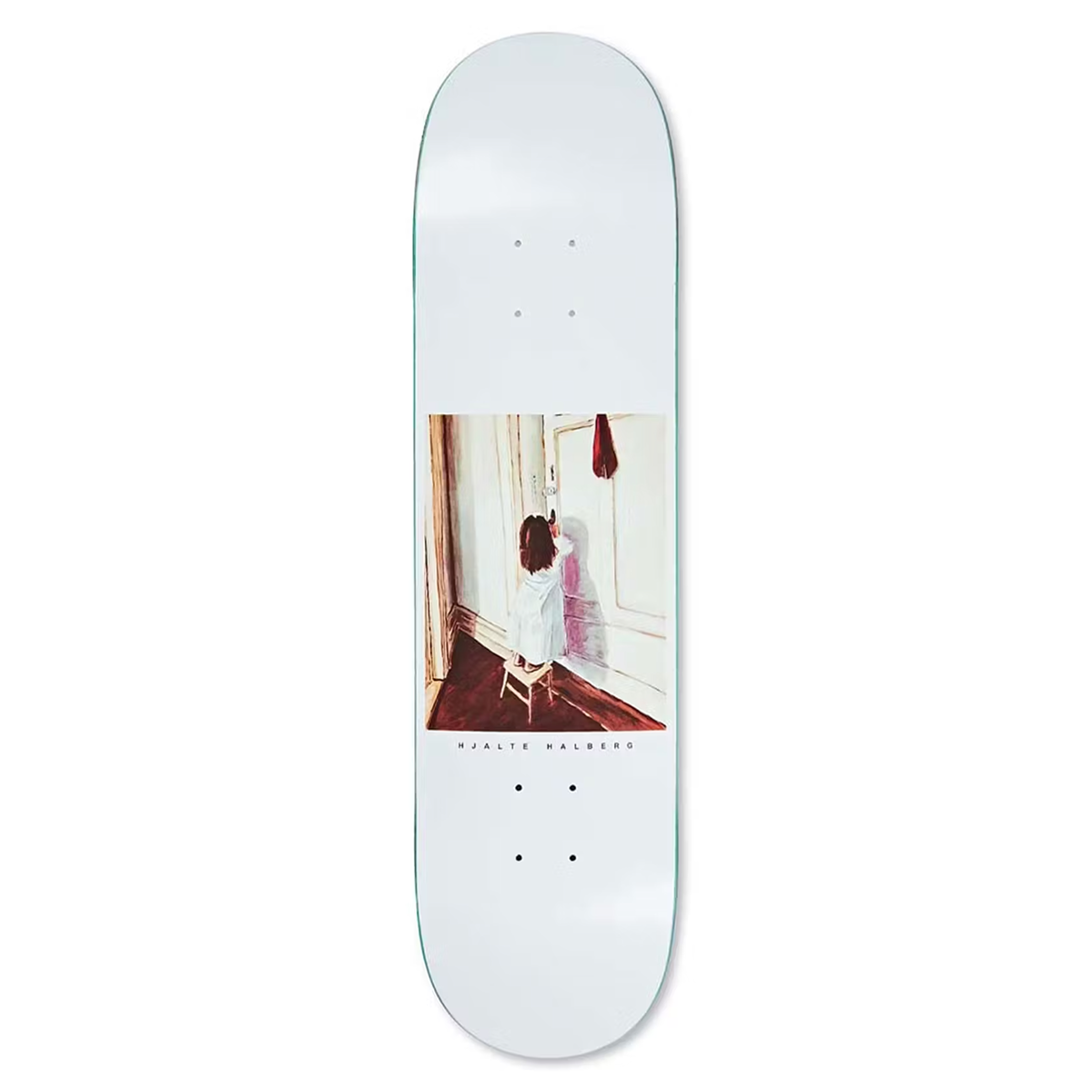 Polar Hjalte Halberg Keyhole Skateboard Deck - Assorted Sizes for Street & Park Skateboarding | Durable Maple Wood Construction for All Skill Levels