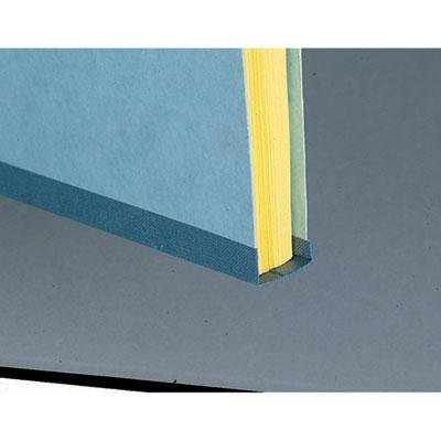Staples Pressboard File Folders - Single Tab Letter Size, Blue (25/Box) - Perfect for Office Organization, School Supplies & Document Storage