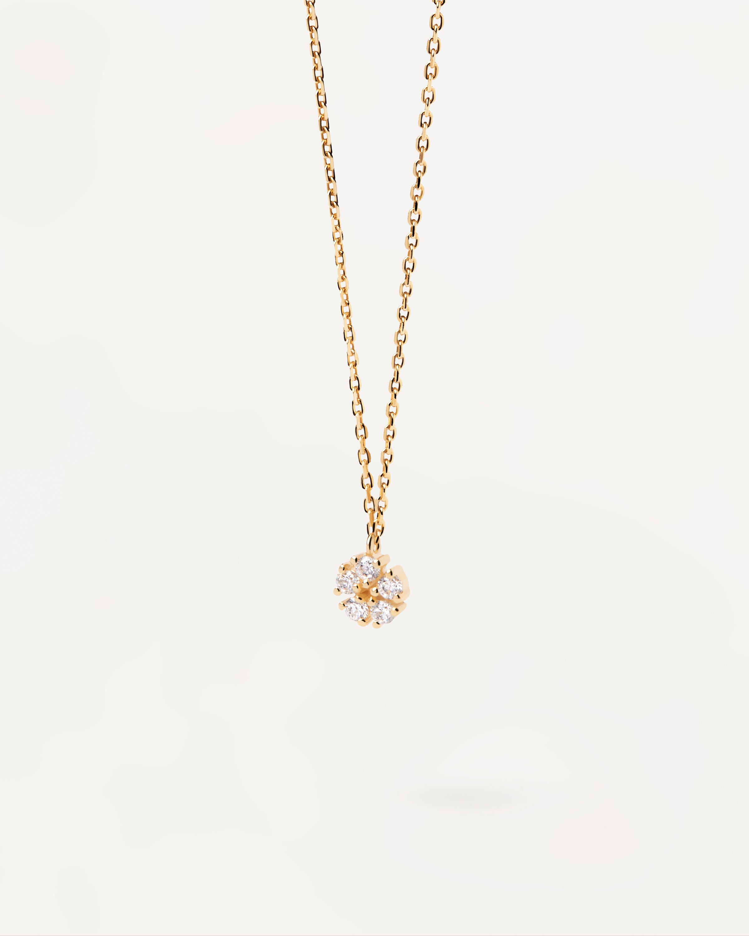 Daisy Gold Necklace for Women - 14K Solid Gold Floral Pendant Necklace - Perfect for Valentine's Day, Anniversary & Birthday Gifts