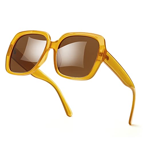 A6 Brown Frame/Tea Polarized Lenses