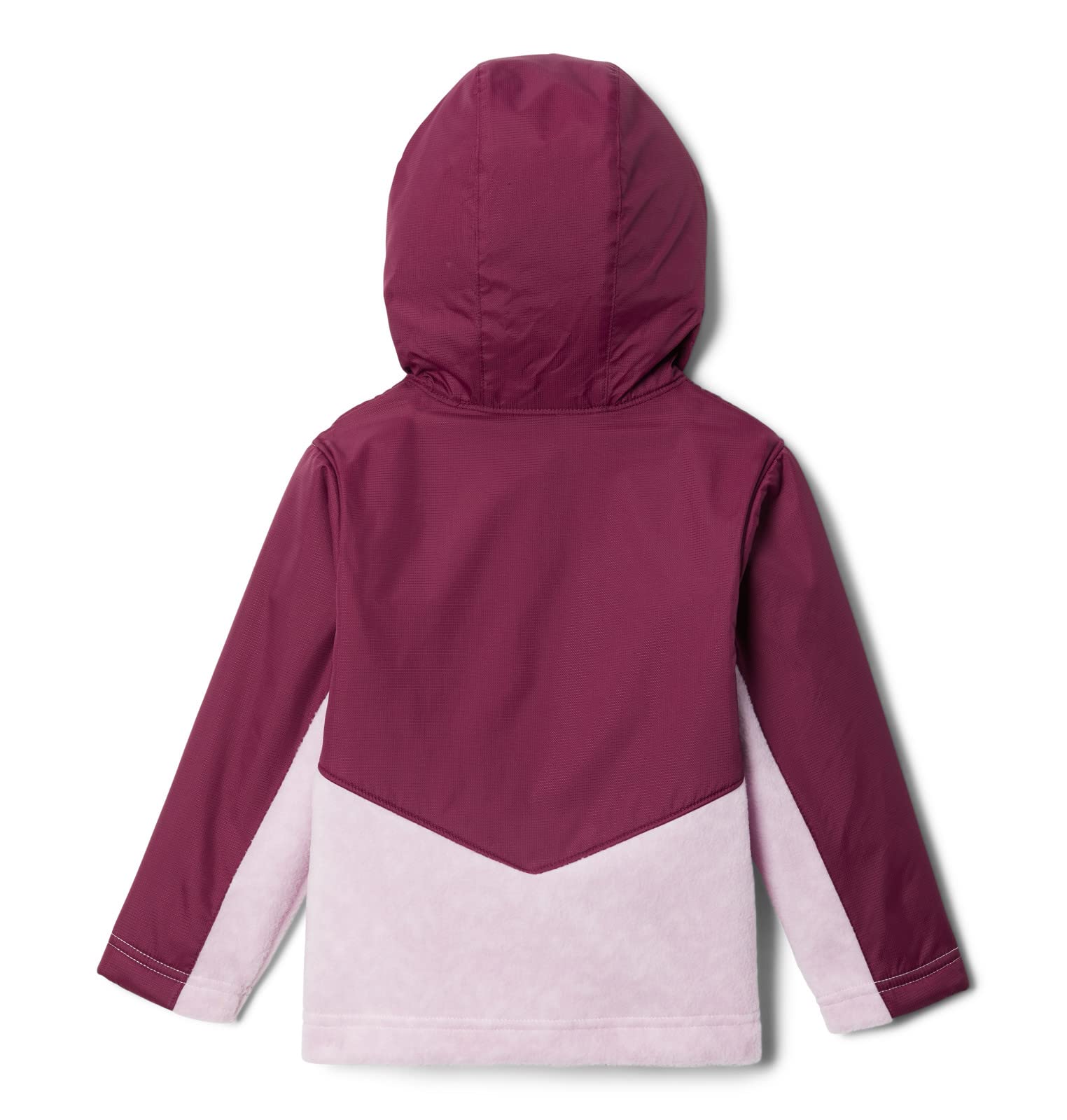 Columbia Baby Girls' Steens Mountain Overlay Hoodie - Warm Fleece Jacket for Toddlers, Outdoor Play & Winter Adventures