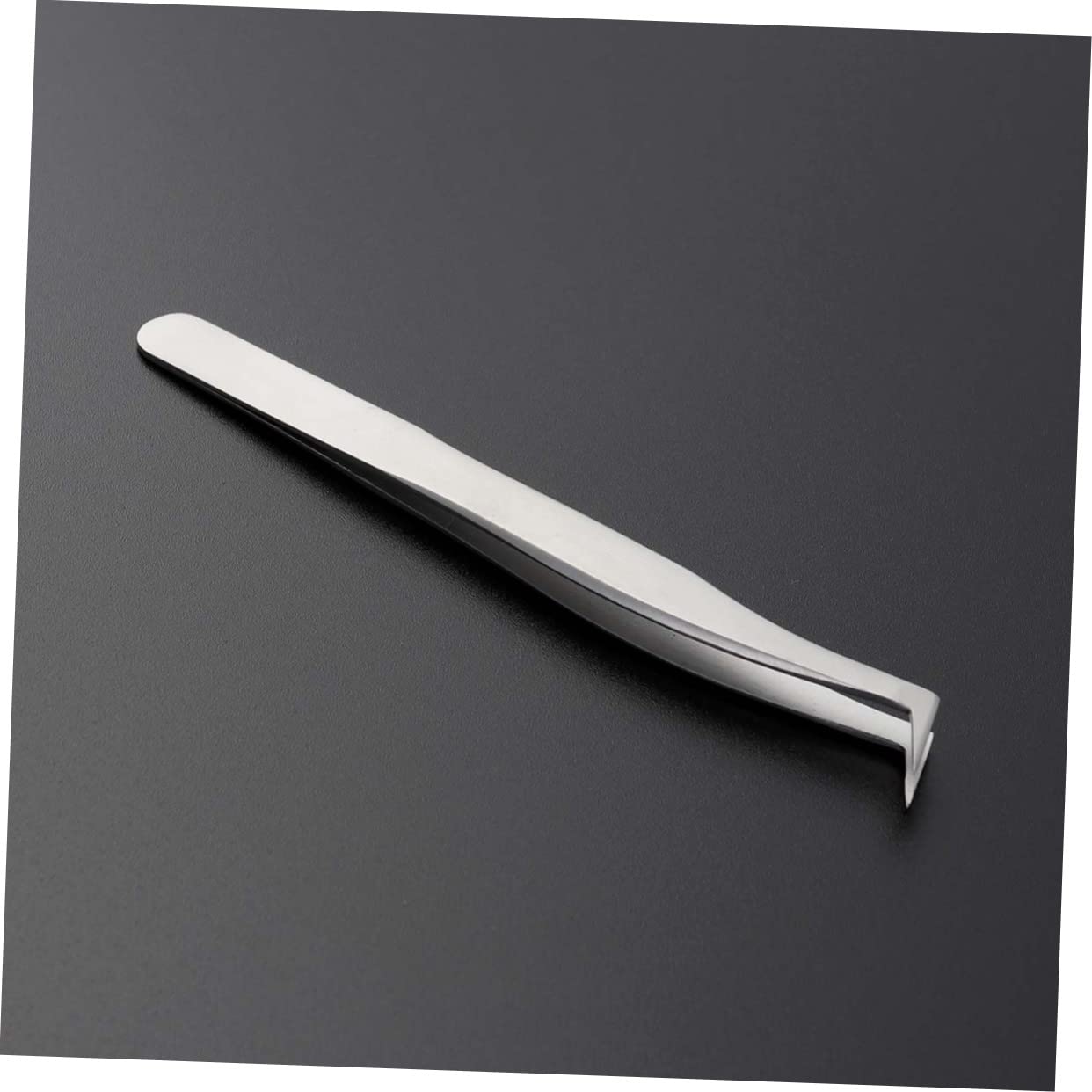 **Premium Stainless Steel False Eyelash Tweezers & Applicator – Precision Makeup Tool for Women – Perfect for Lash Extensions, DIY Makeup & Professional Salon Use**