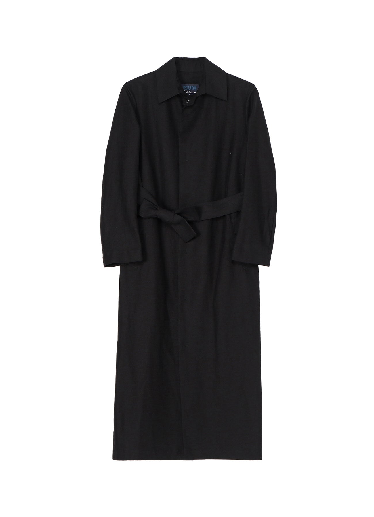 Men's Classic Gabardine Double Placket Coat - Stylish & Durable Winter Overcoat for Business & Casual Wear