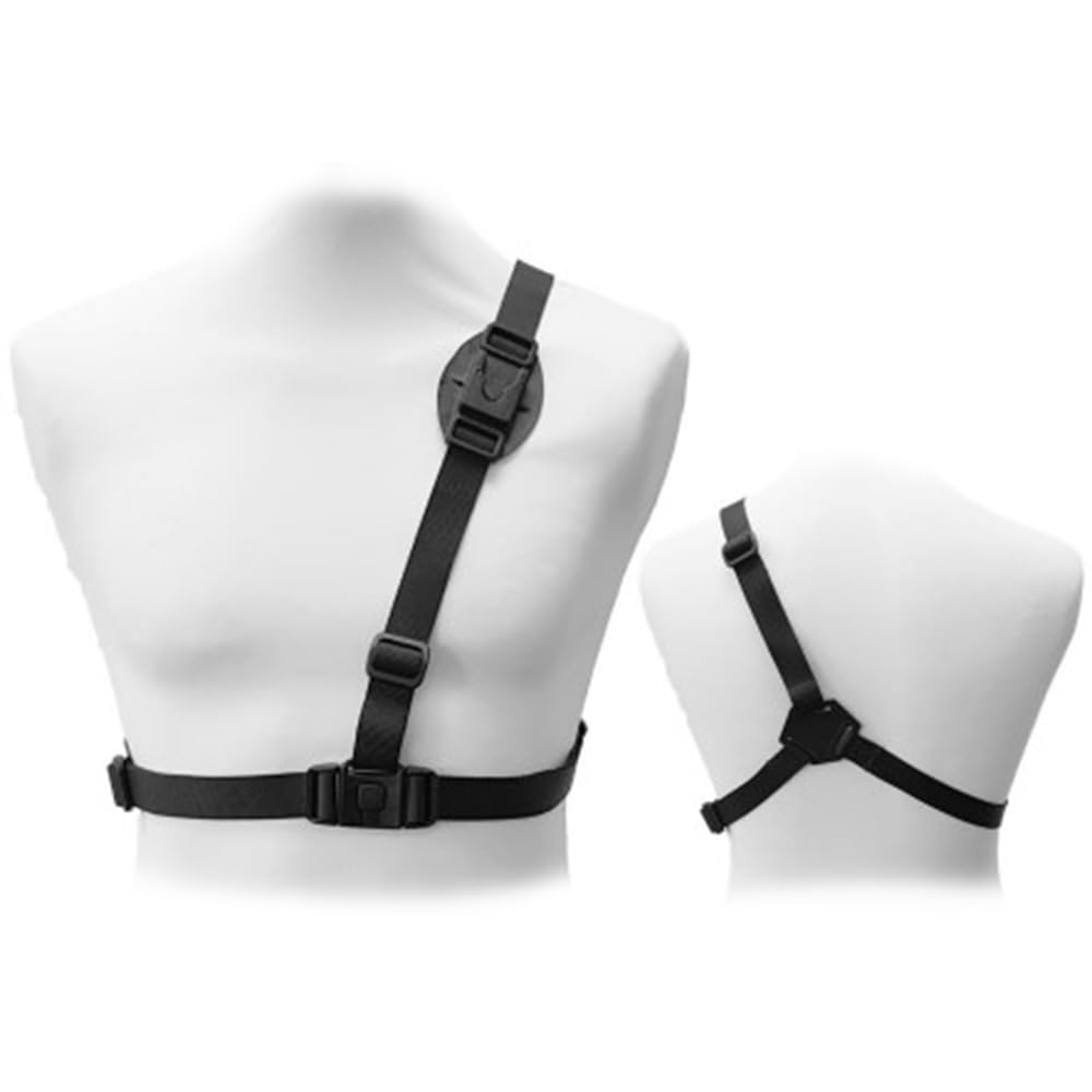Brifield BR1 1512p HD Body Worn Camera - 64GB Professional Wearable Bodycam with Klickfast Strap & USB-C for Security Guards, Bouncers, Door Staff - Ideal for Personal Protection, Nightclub Security, and Law Enforcement Surveillance