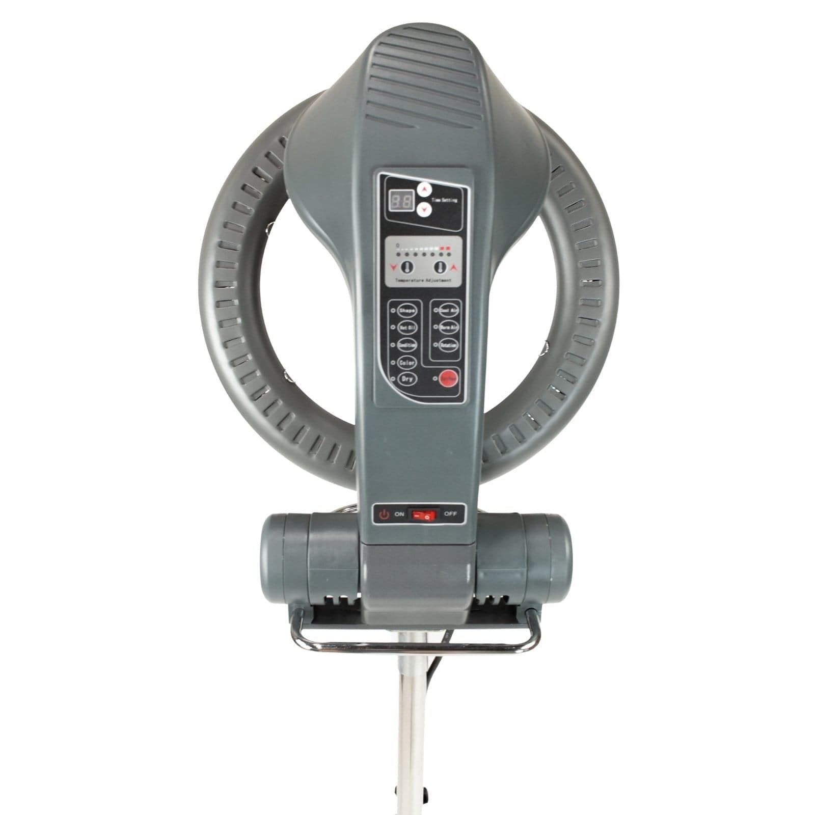 Futura Orbiting Halo Hair Color Processor & Dryer Accelerator with Rolling Base - Professional Salon Hair Treatment Equipment for Faster Processing & Drying