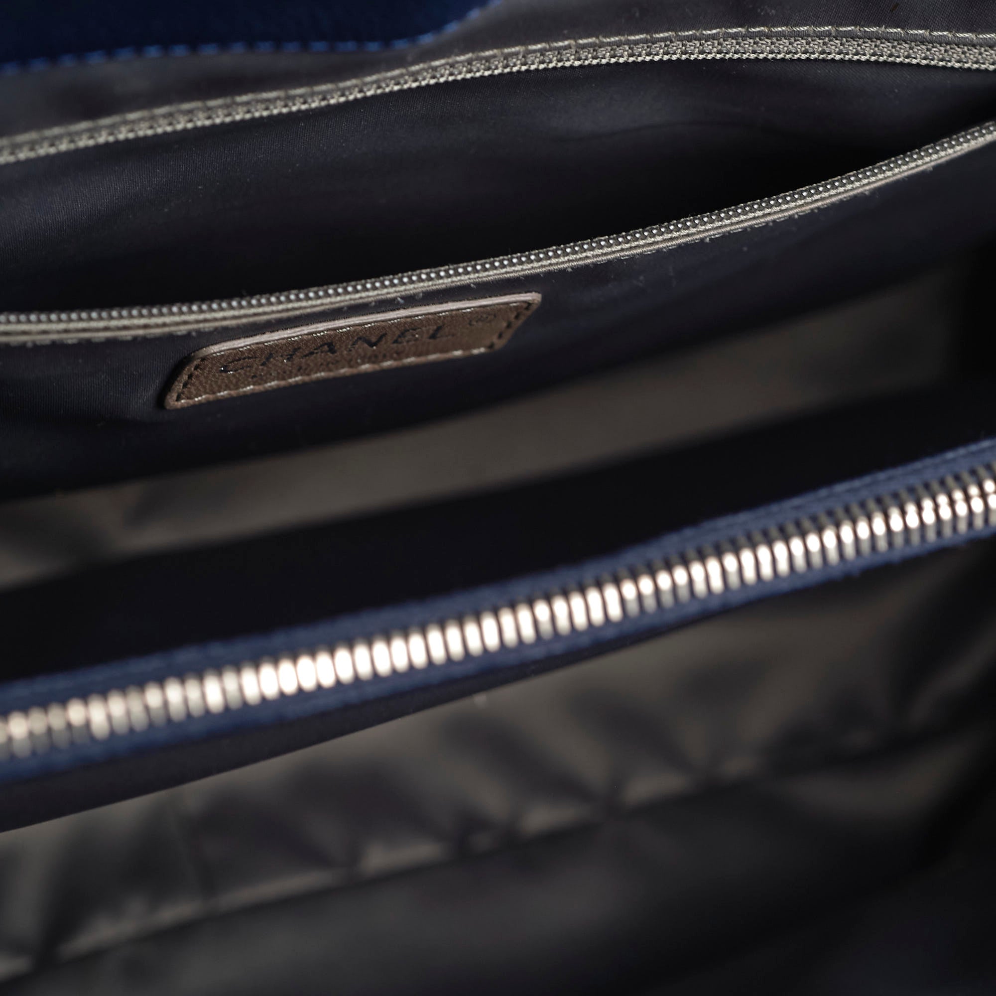 Chanel Caviar GST XL Tote Bag in Navy Blue - Luxury Designer Handbag for Women, Perfect for Work, Travel & Everyday Use