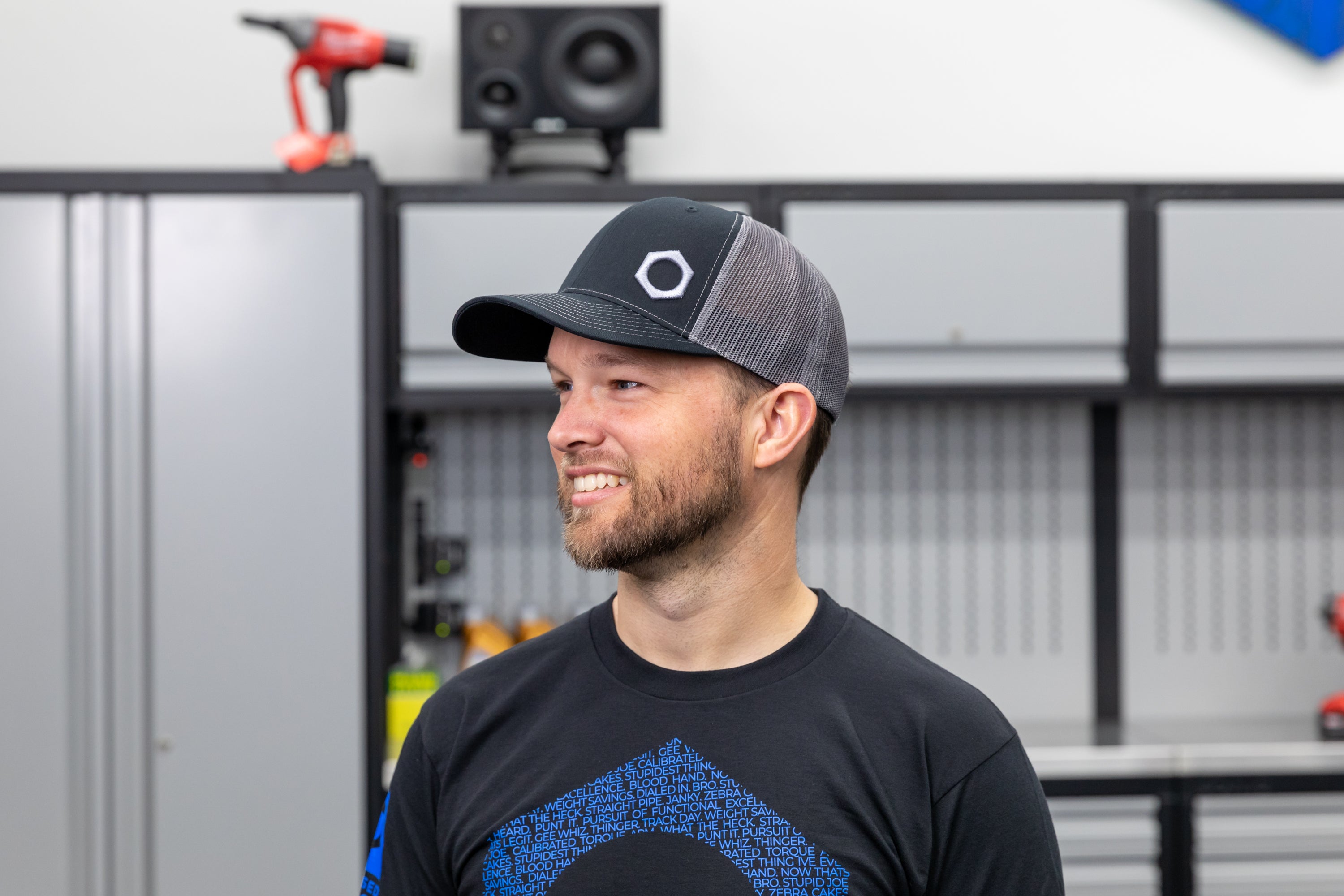 Obsessed Garage Raised Hex Hat Snapback Cap - Stylish Adjustable Dad Hat for Men & Women | Perfect for Outdoor Activities, Sports, and Casual Wear