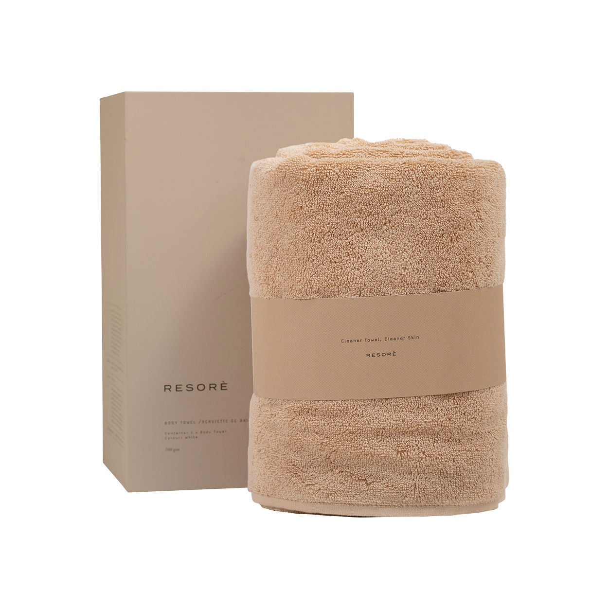 Resore Body Towel - Super Absorbent Microfiber Quick Dry Bath Towel for Gym, Yoga & Travel - Soft & Lightweight for Sports, Spa & Beach Use
