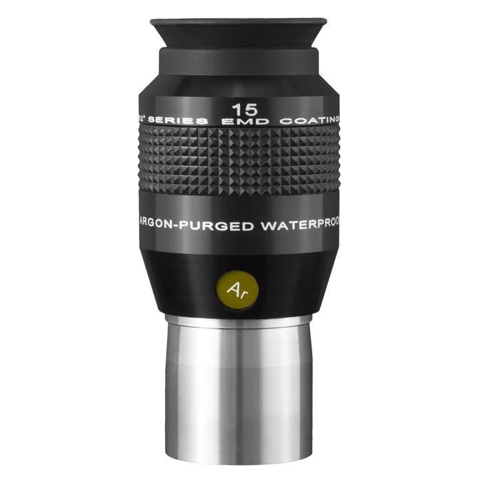 Explore Scientific 52° Series 15mm Waterproof Eyepiece - High Quality Telescope Lens for Astronomy, Stargazing & Outdoor Observation - Perfect for Telescopes, Binoculars & Night Sky Viewing