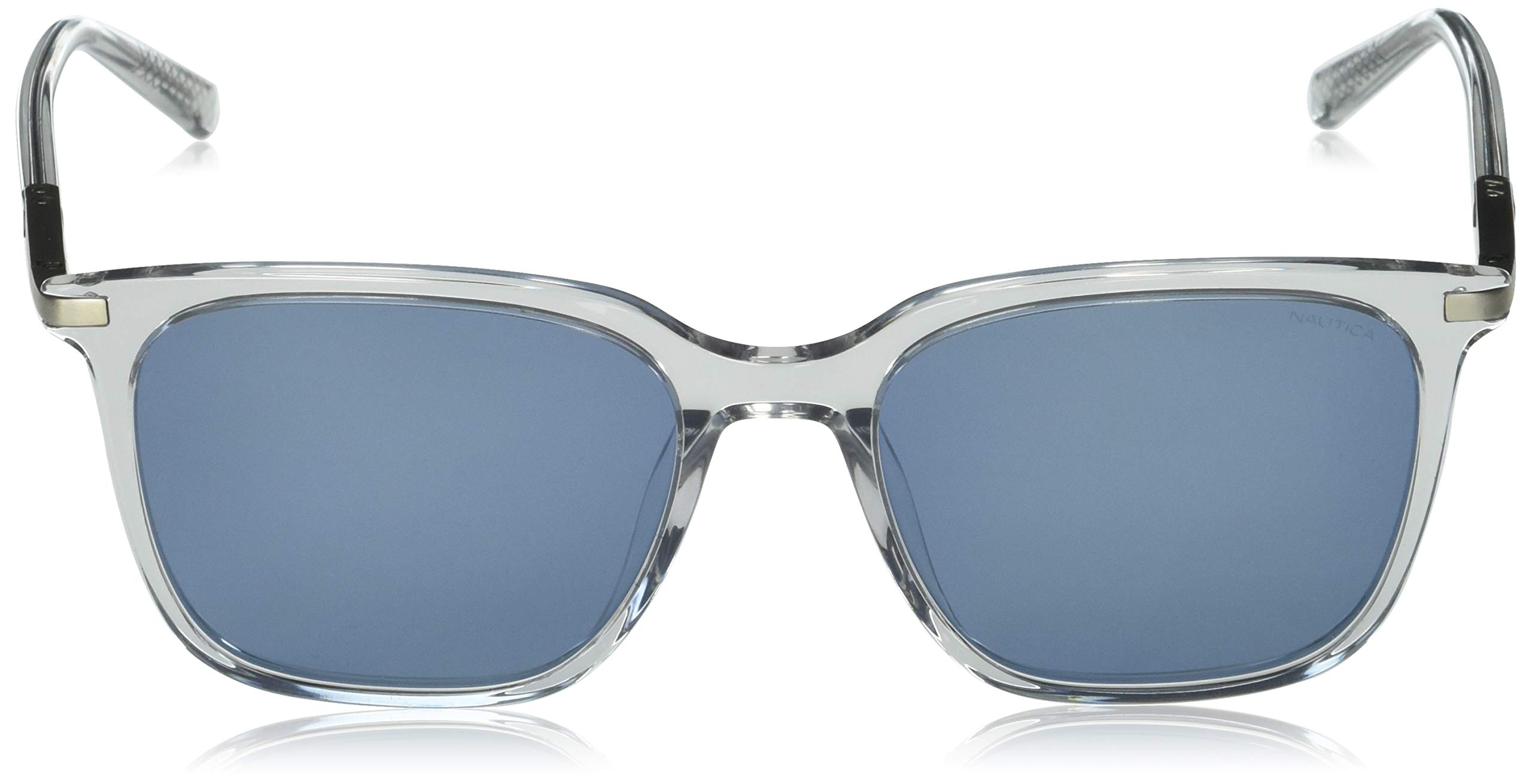 Nautica Men's N6246s Square Sunglasses - Polarized UV Protection, Classic Aviator Style for Driving, Fishing & Outdoor Activities
