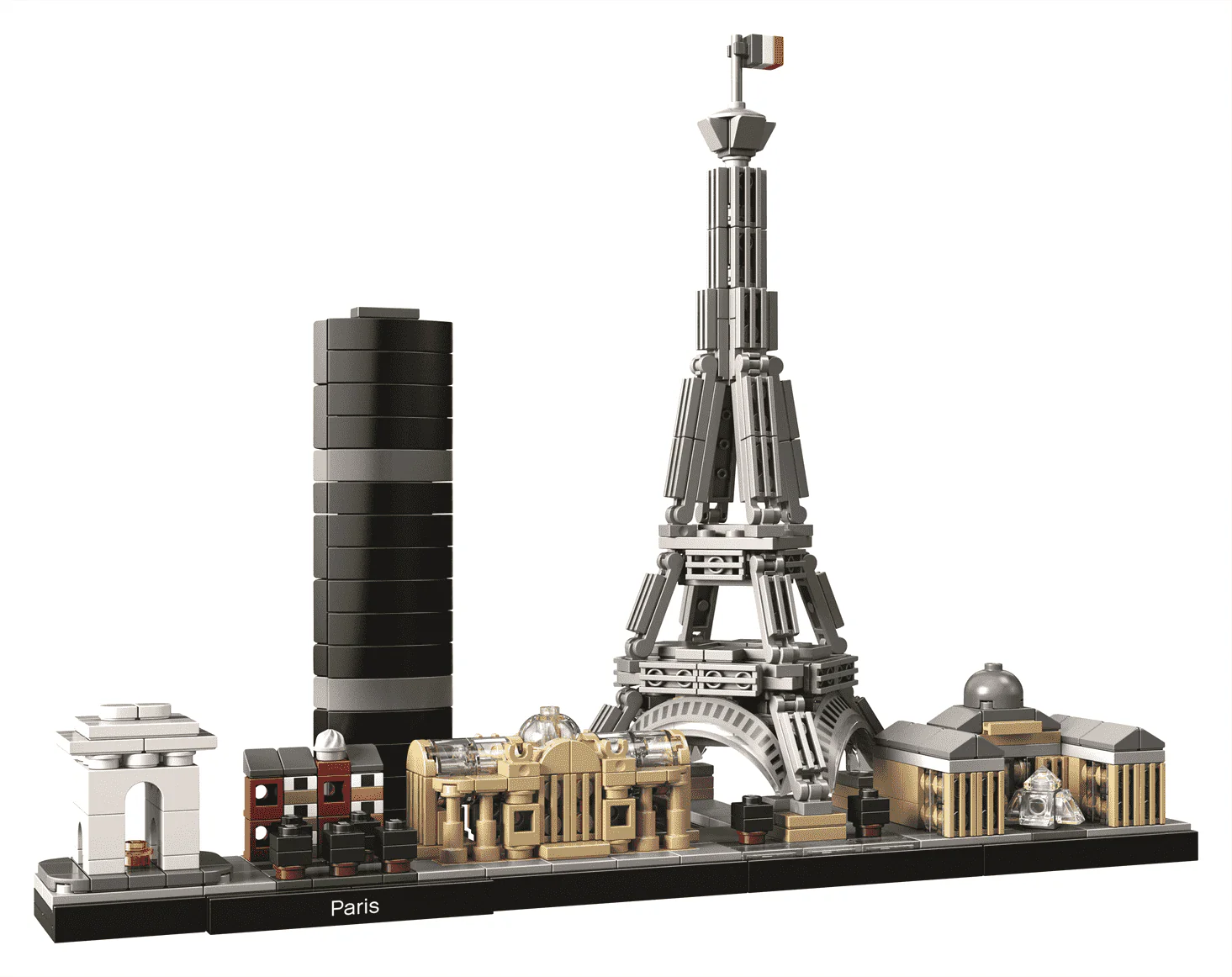 LEGO® Architecture Paris Skyline Building Set - Collectible Model Kit for Adults & Kids - Perfect for Home Decor, Office Display & Gift Giving