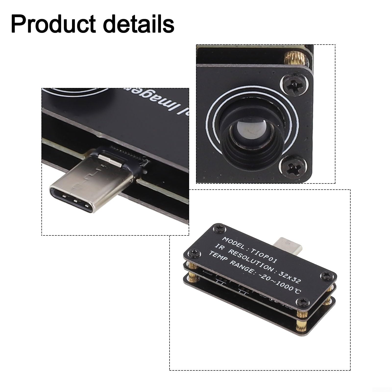 High Resolution Thermal Imaging Camera for Android - Infrared Camera with HD Imaging | Perfect for Home Inspection, Electrical Maintenance & Outdoor Adventures