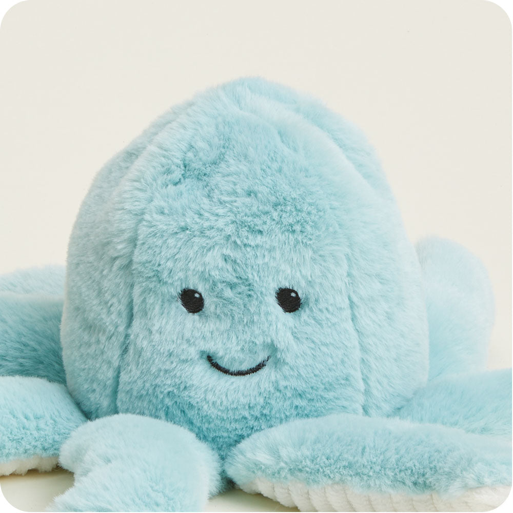 Weighted Heated Stuffed Octopus Plush Toy - Soft & Cozy Warming Animal for Kids & Adults | Perfect for Stress Relief, Anxiety Comfort & Cold Weather Warmth