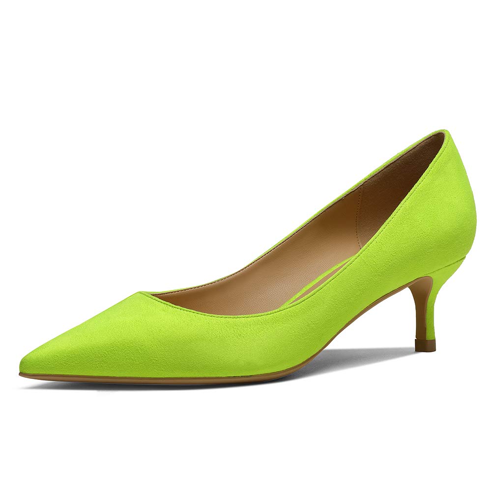 Skapee Women's Elegant 5CM Kitten Heel Pumps - Comfortable Low Heel Dress Shoes for Office, Wedding & Formal Occasions