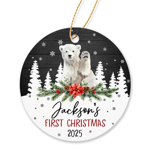 Bear First Christmas Ornament