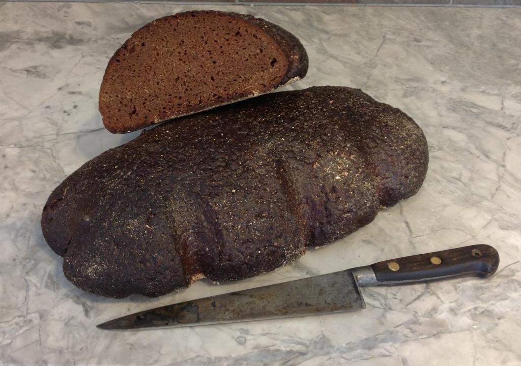 Premium Black Rooster Rye Bread - 2 Pack (5 lb Each Loaf) | Artisan Bakery Fresh Sourdough | Perfect for Sandwiches, Toast & Charcuterie Boards