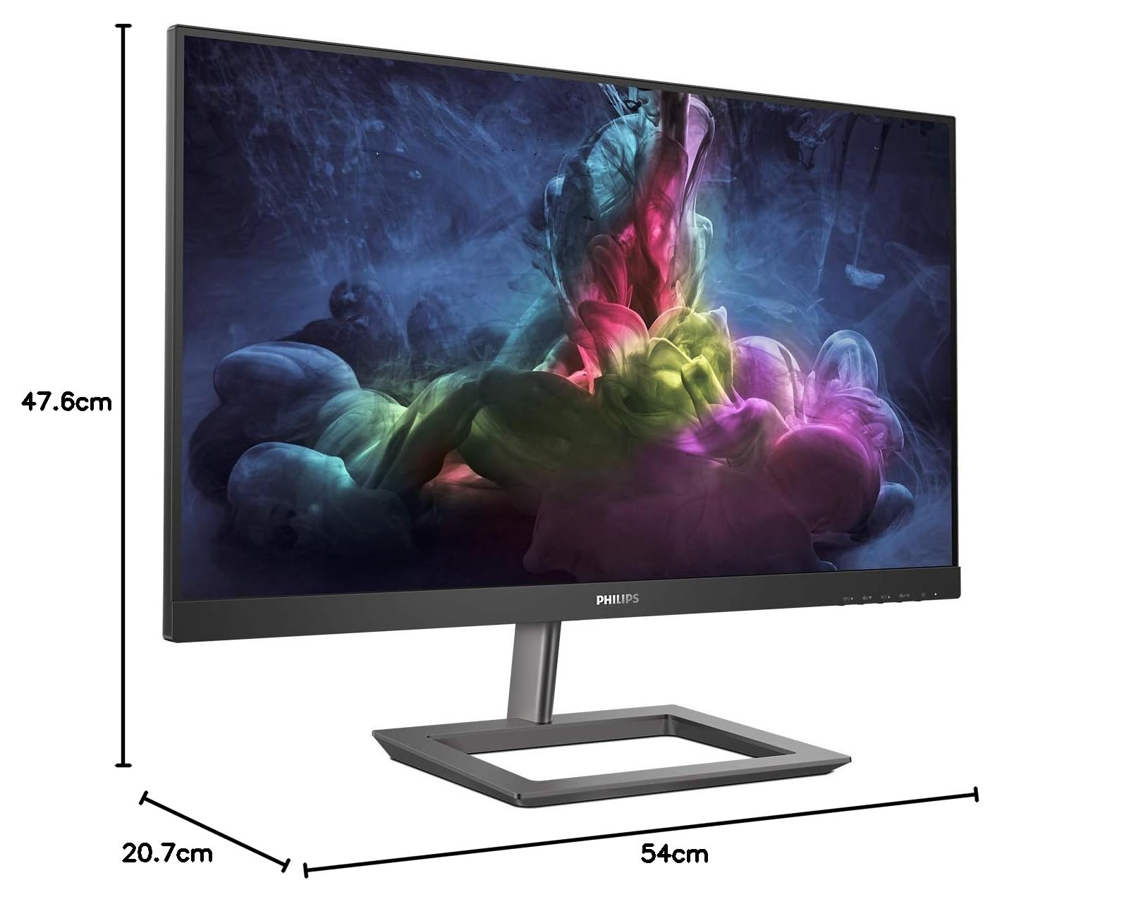 Philips 242E1GAJ 24-inch FHD Gaming Monitor - 144Hz Refresh Rate, 1ms Response Time, AMD FreeSync Premium, 1920x1080 Resolution (HDMI, DisplayPort) - Black | Perfect for Competitive Gaming, Home Office & Entertainment