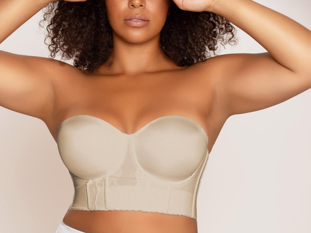 Parfait Elissa Bustier - European Nude Lace Underwire Bra for Women | Perfect for Evening Wear, Date Nights & Special Occasions