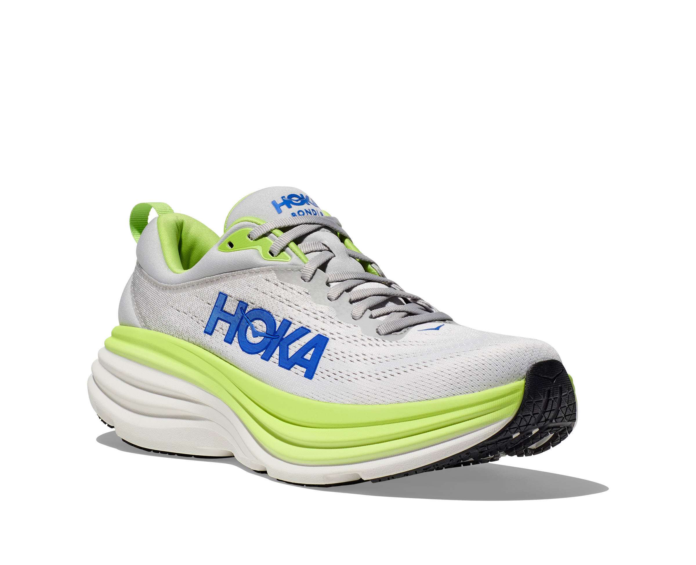 HOKA Bondi 8 Wide Running Shoes for Men - 2E Width Cushioned Sneakers for Long Distance Jogging & Walking | Perfect for Road Running, Gym Workouts & Everyday Comfort