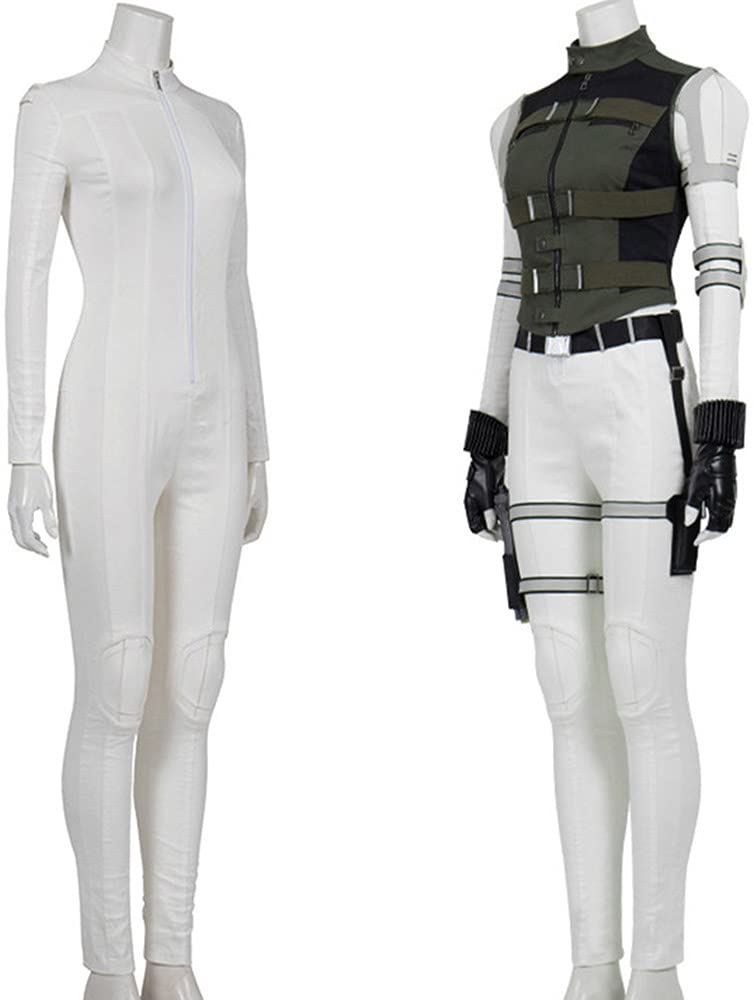 Yelena Belova Black Leather Jacket Vest for Women - Natasha Widow Cosplay Costume, Halloween Outfit, Agent Soldier Suit | Perfect for Comic Con, Cosplay Events & Halloween Parties
