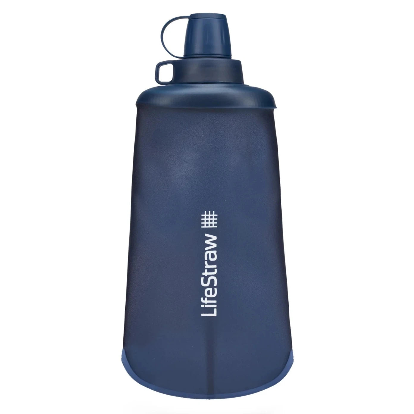 LifeStraw Peak Collapsible Squeeze Water Bottle 650ml - Portable Filtration System for Hiking, Camping & Emergency Preparedness