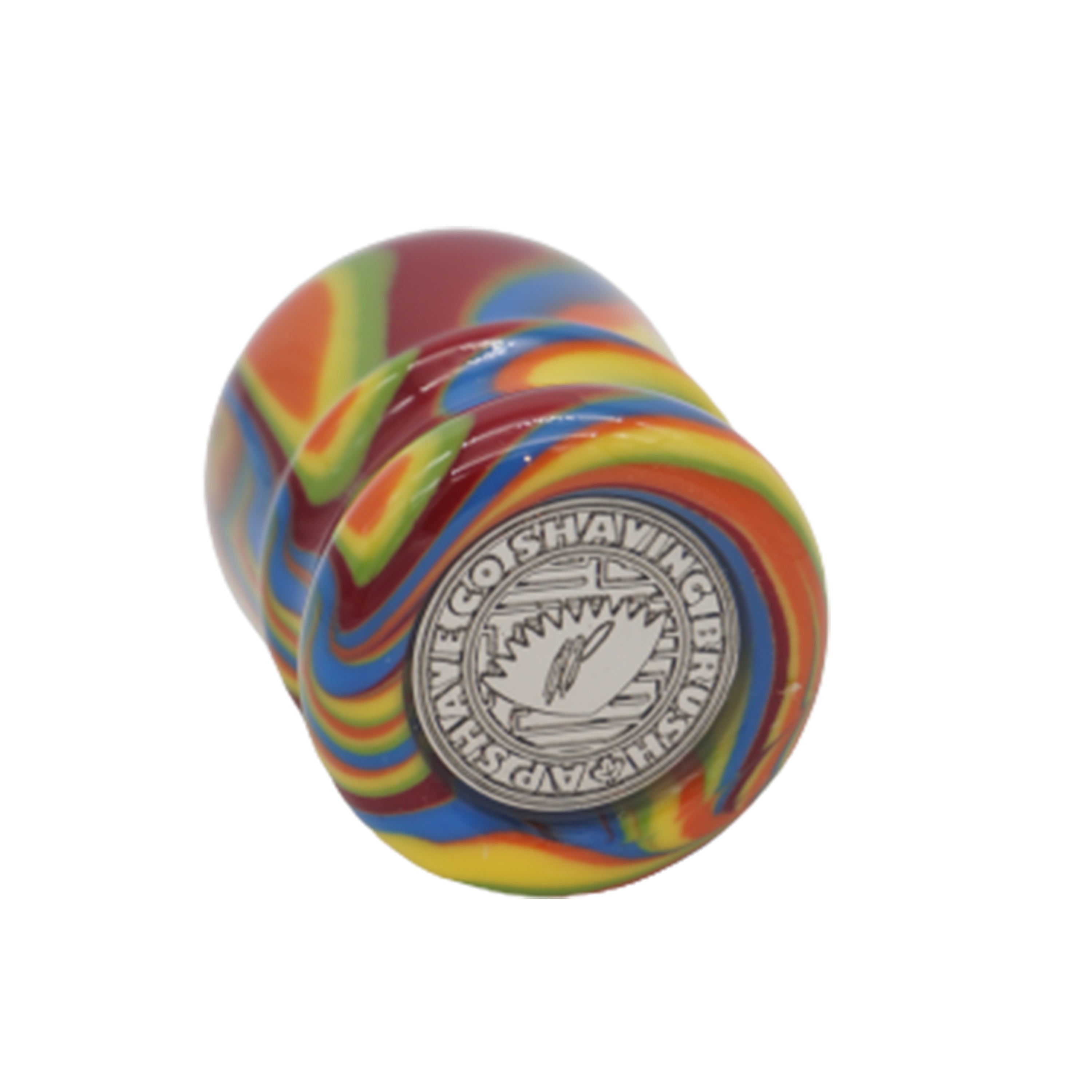 Premium Handcrafted Disco Shaving Brush Handle - Fits 24mm & 26mm Knots - Perfect for Wet Shaving, Grooming Kits & Luxury Bathroom Essentials