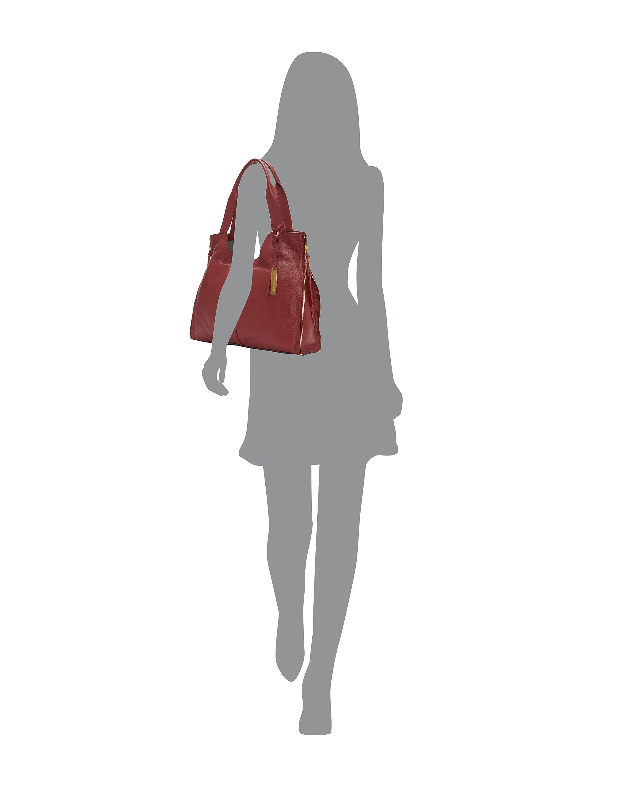 Vince Camuto Corla Tote Bag for Women - Stylish Leather Handbag with Spacious Interior, Perfect for Work, Travel & Everyday Use