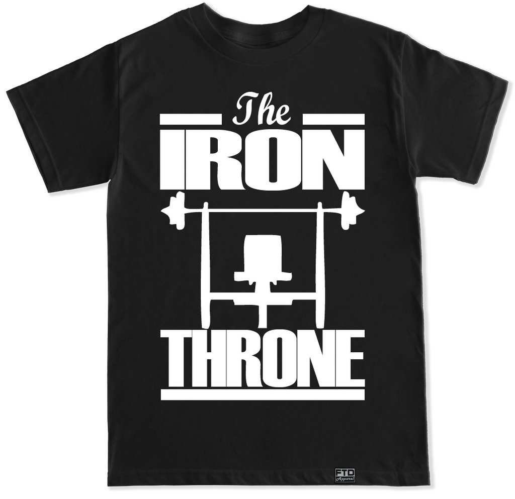 FTD Apparel Men's Game of Thrones The Iron Throne Graphic T-Shirt - Cool Pop Culture Tee for Fans, Gifts, Cosplay & Casual Wear