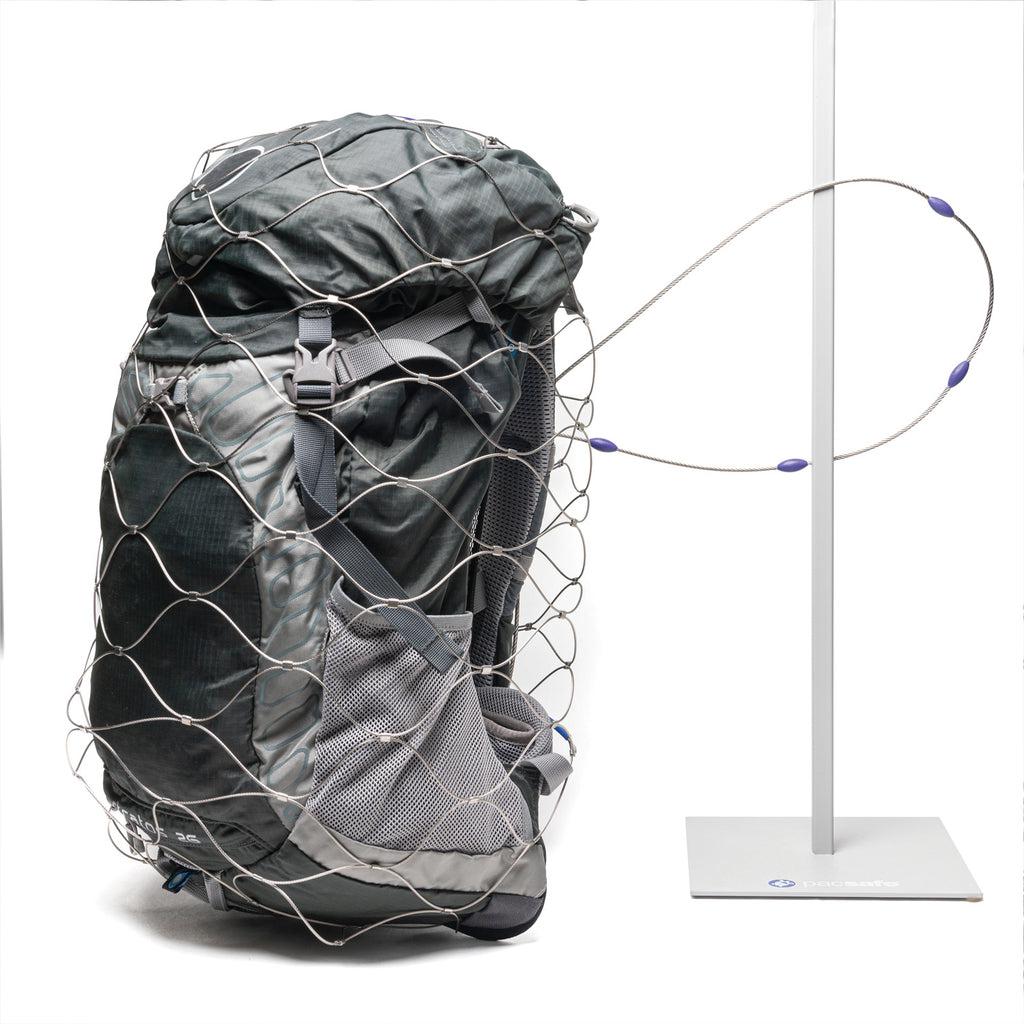 Pacsafe 85L Anti-Theft Travel Backpack with RFID Protection - Secure Carry-On Luggage for Airports, Camping & Adventure Travel