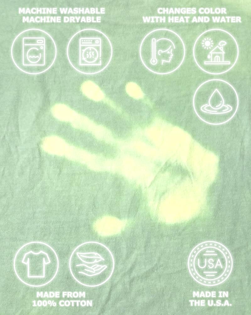 Color Changing Kids T-Shirt - Heat Reactive Unisex Shirt for Boys & Girls - Fun Interactive Clothing for Playtime & Outdoor Activities
