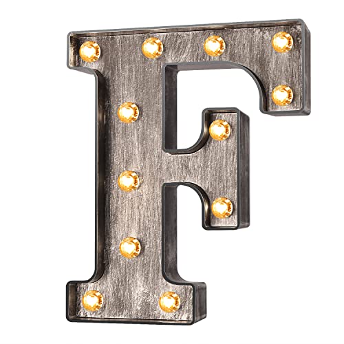 Silver Letters-F