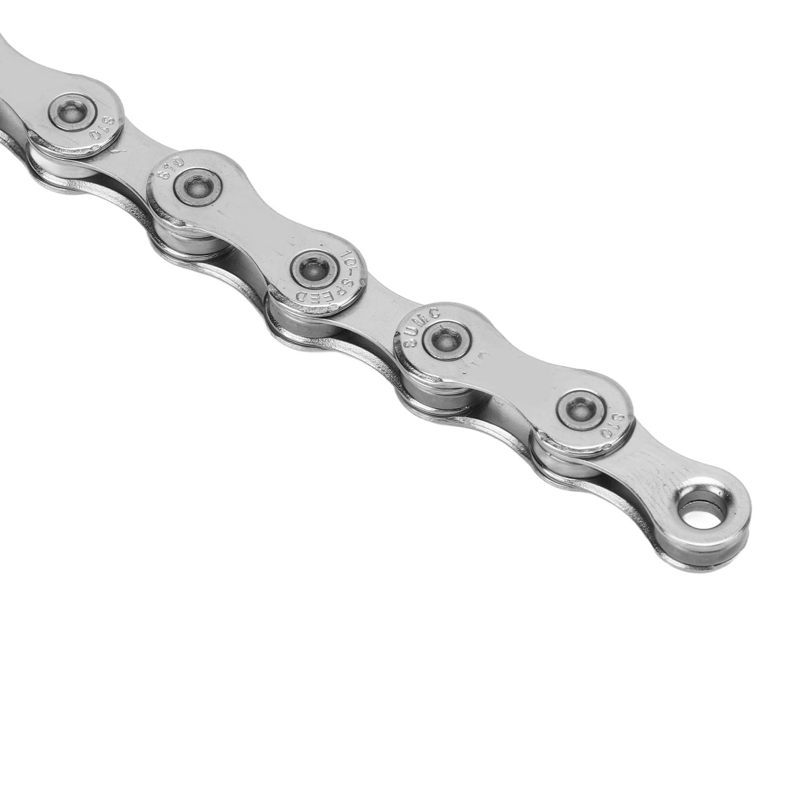 Durable SX10 116-Link 30-Speed Bike Chain - Silver Steel Mountain Bike Chain for Smooth Shifting | Perfect for Trail Riding, Commuting & Off-Road Cycling