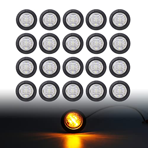 Clear Lens Amber (20 Pcs)