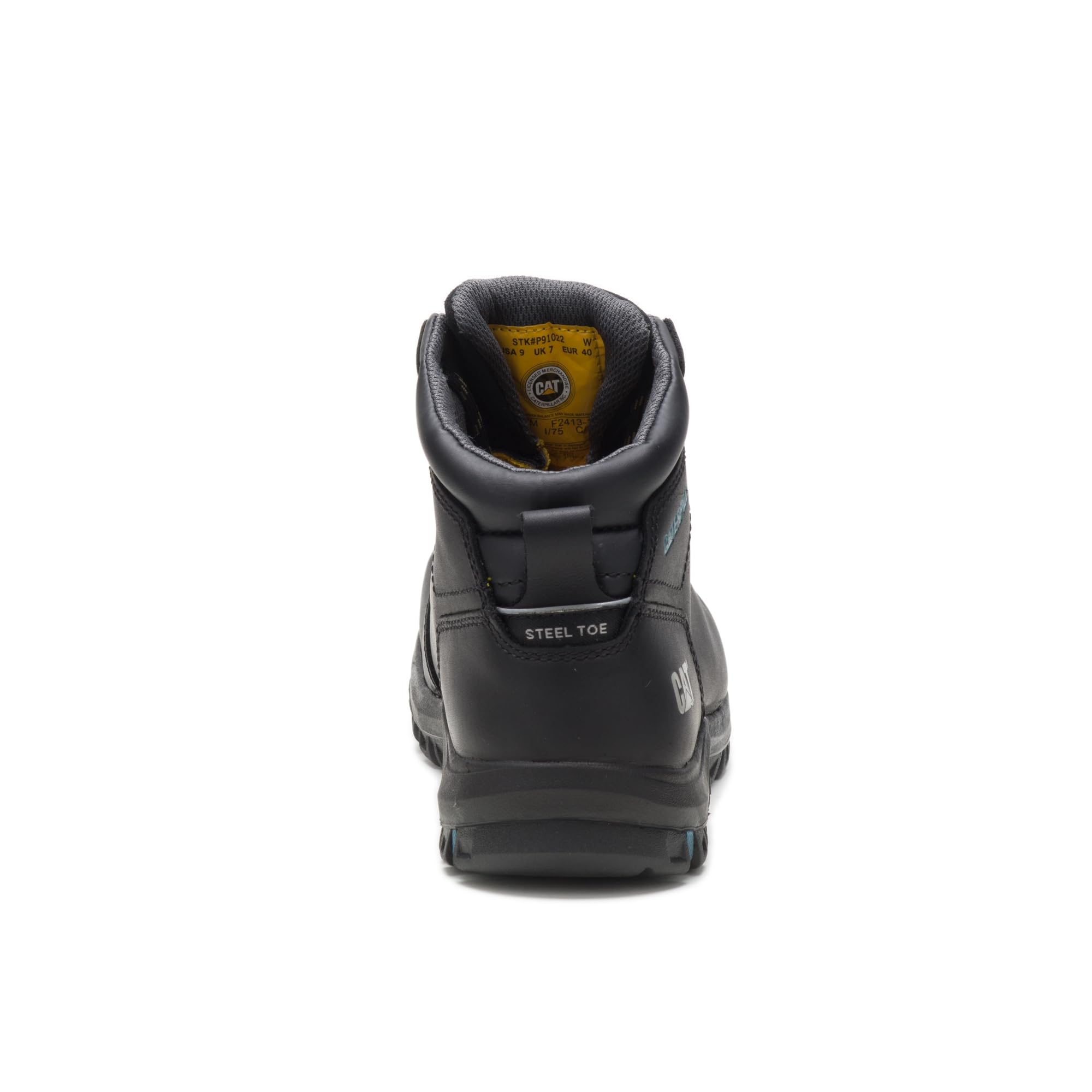 CAT Women's Mae Waterproof Steel Toe Work Boots - Safety Shoes for Construction, Warehouse & Outdoor Work - Slip Resistant & Comfortable for All-Day Wear