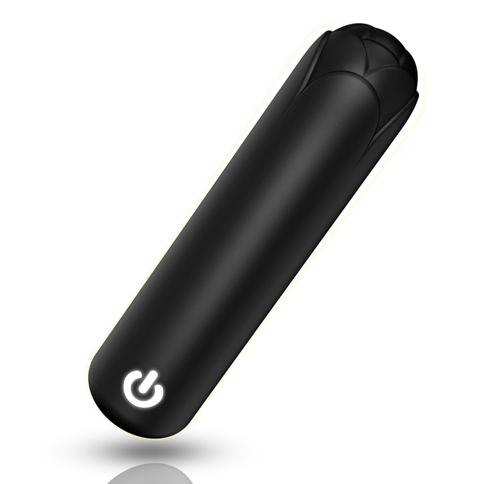 Rose Bullet Vibrator for Women - 10 Vibration Modes, Silicone Clit & Nipple Stimulator with Rose Tip, Mini Pocket Vibrator for Travel & Discreet Use | Perfect for Solo Play, Couples Foreplay & Sensual Massage
