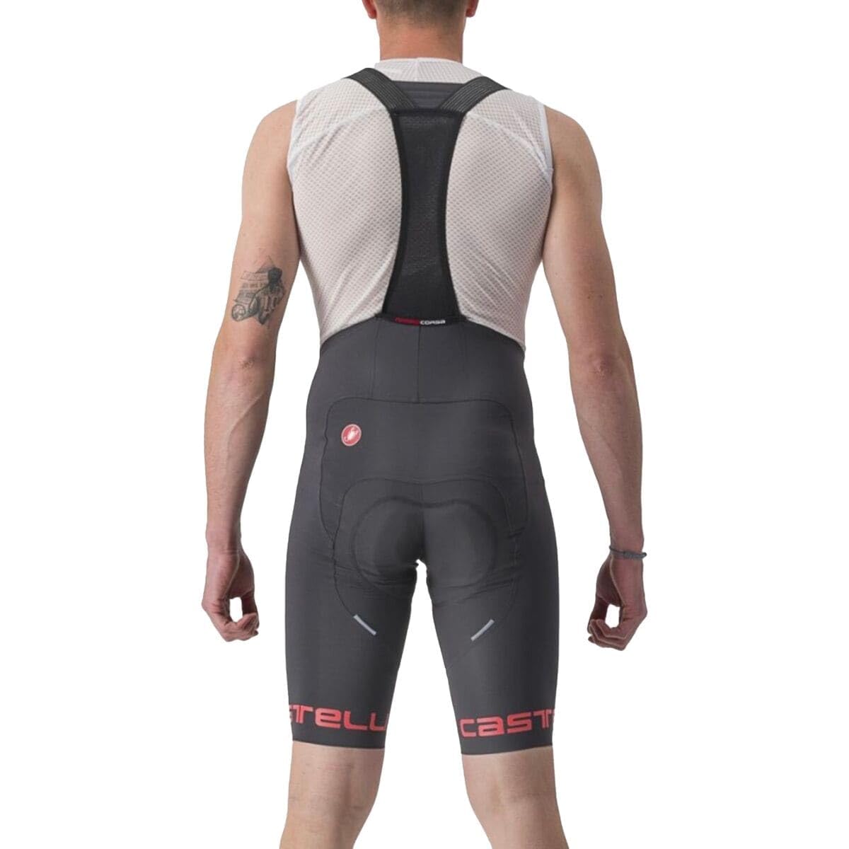 Castelli Free Aero RC Classic Bibshort - High Performance Cycling Shorts for Men, Breathable & Comfortable Bike Shorts with Padding - Perfect for Road Racing, Triathlon & Long Distance Cycling