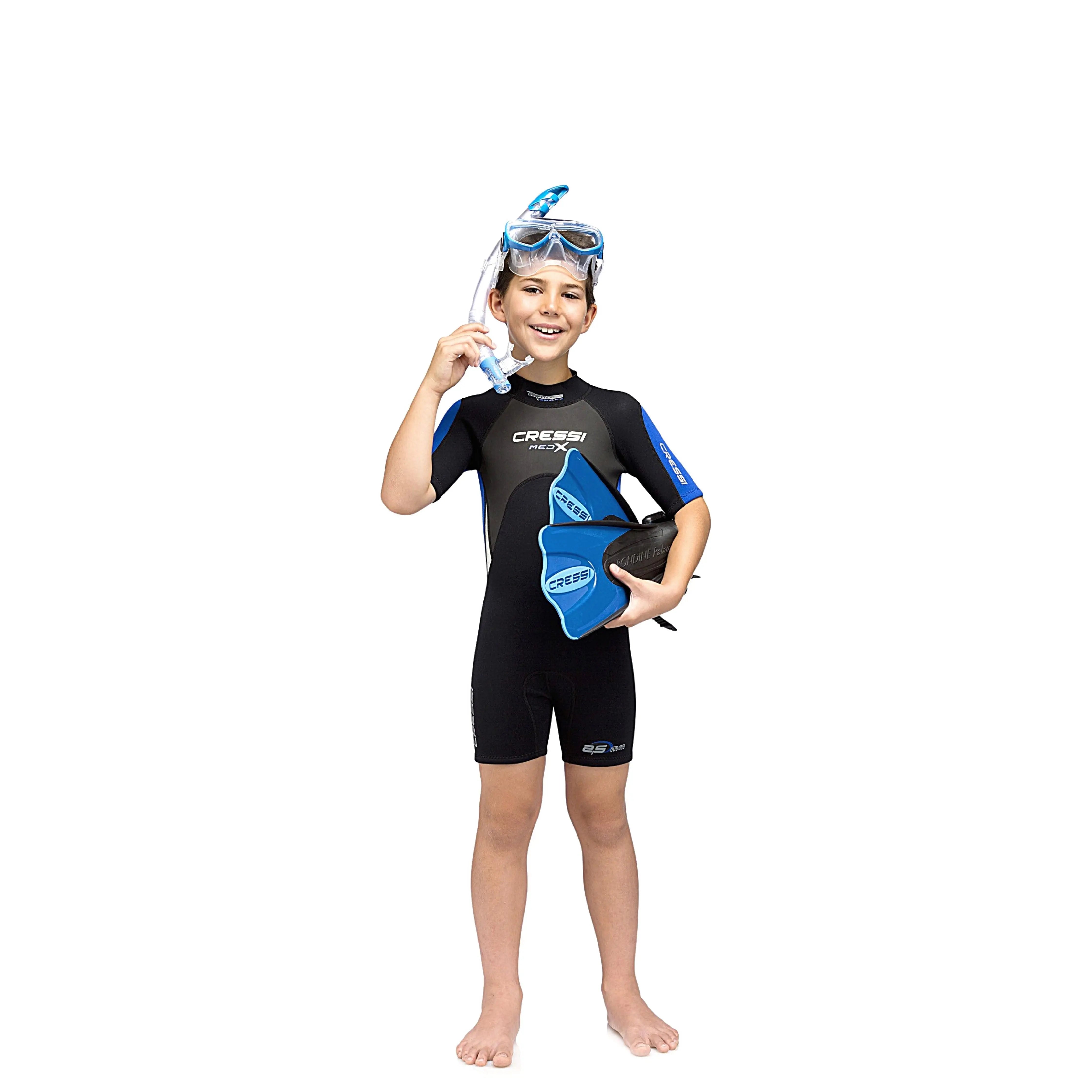 Cressi Junior Wetsuit Size 3 for Kids 15 Years - Comfortable & Durable Neoprene Wetsuit for Swimming, Snorkeling & Water Sports