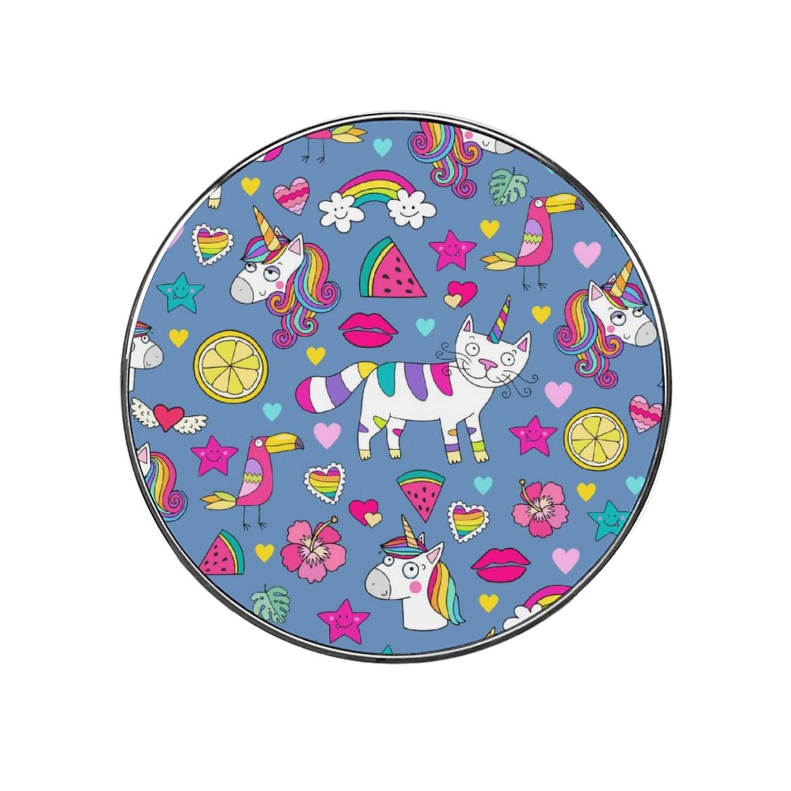 Unicorn Cat Fridge Magnets - Cute Kitchen Decor for Refrigerators & Whiteboards | Perfect for Home, Office & School Organization
