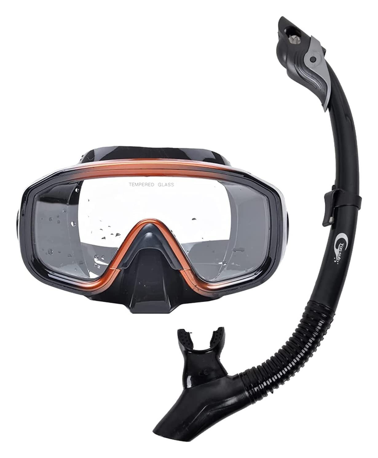 **Professional Anti-Fog Scuba Diving Mask & Snorkel Set – Silicone Underwater Swimming Gear for Snorkeling, Hunting & Scuba Diving – Perfect for Ocean Adventures, Beach Trips & Pool Training**