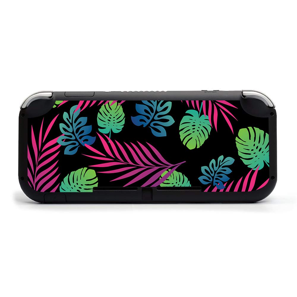 MightySkins Protective Vinyl Decal Wrap Cover for Nintendo Switch Lite - Neon Tropics Design | Durable, Easy to Apply & Remove | Made in USA | Perfect for Gaming, Travel & Personalization