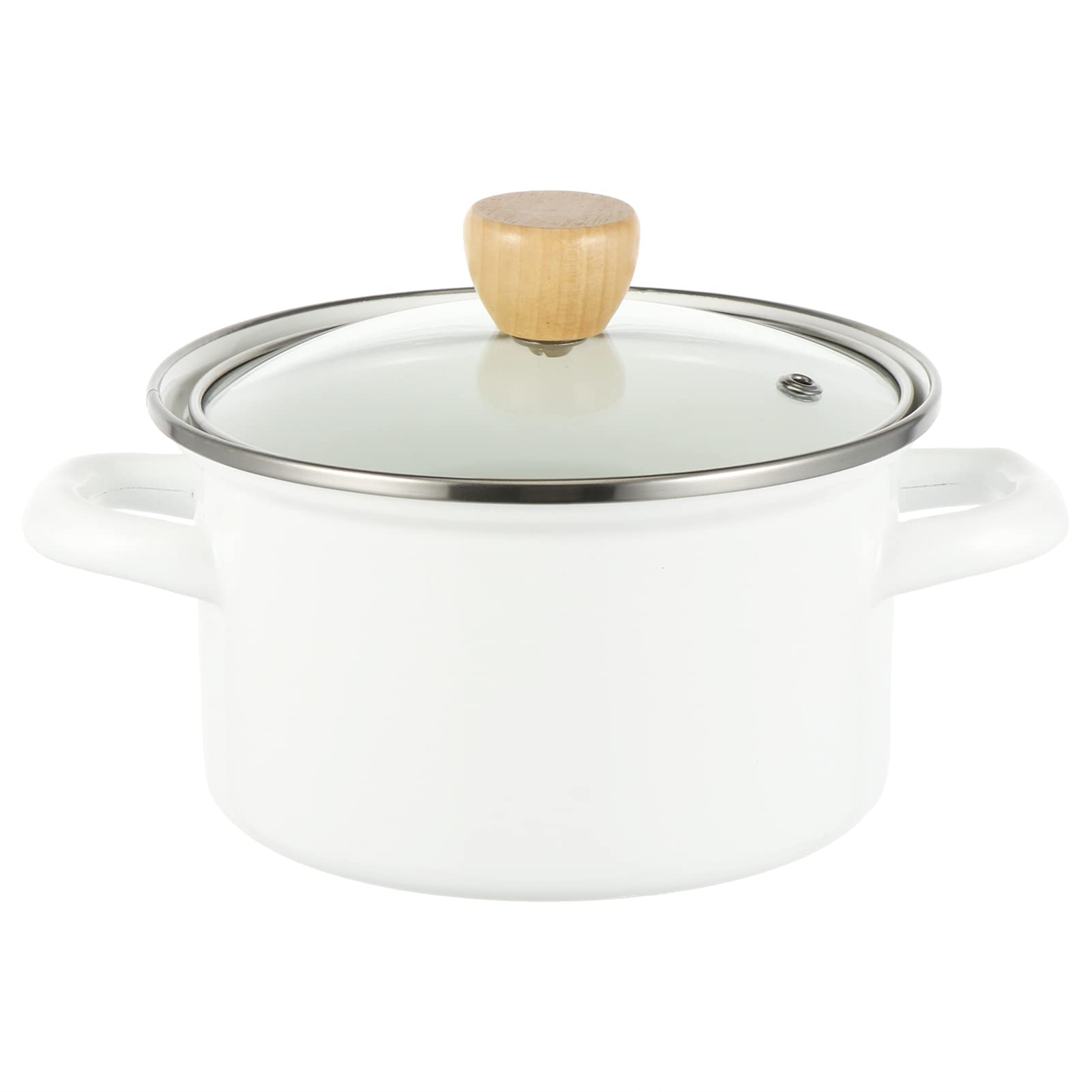 DOITOOL 2.5QT Stainless Steel Saucepan with Double Handles - Induction Compatible Soup Pot for Stewing, Boiling & Cooking - Multipurpose Kitchen Cookware for Home & Restaurant Use - Perfect for Soups, Stews & Pasta Dishes