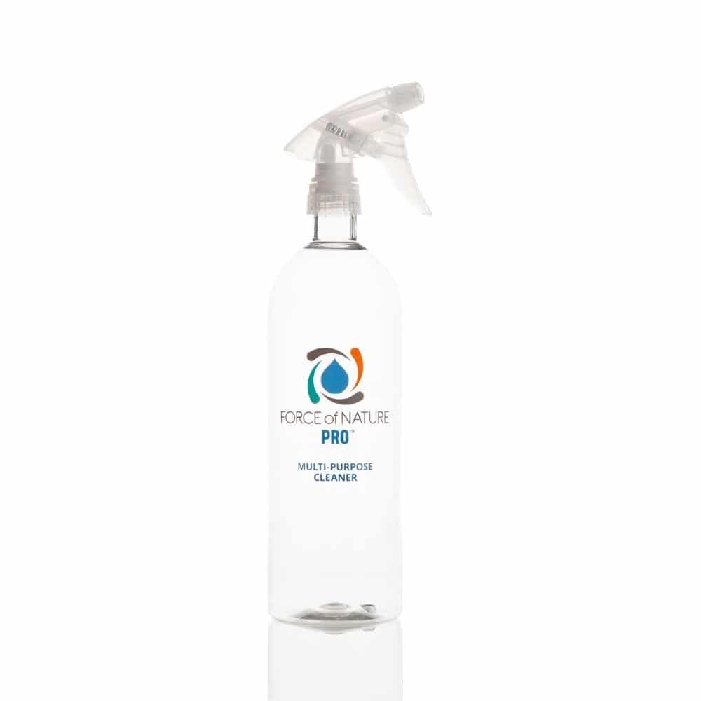 Force of Nature Eco-Friendly Empty Spray Bottle for Cleaning & Disinfecting - Perfect for Home, Office & Travel Use