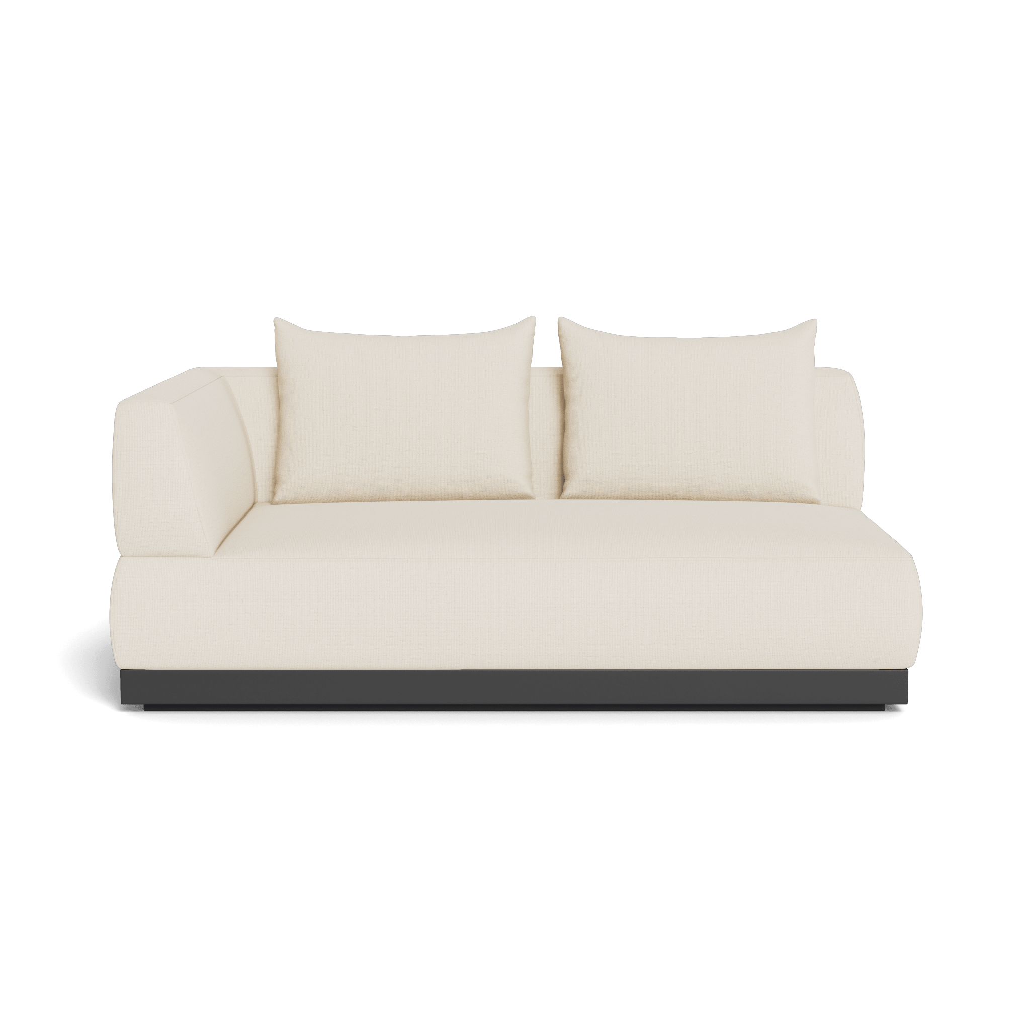 Amalfi 2-Seat Sofa with Left Arm - Modern Living Room Furniture for Small Spaces | Perfect for Apartments, Condos & Cozy Home Decor